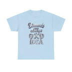 Diamond-Graphic Tee — "Diamonds Are Always a Good Idea" Sparkle Shirt